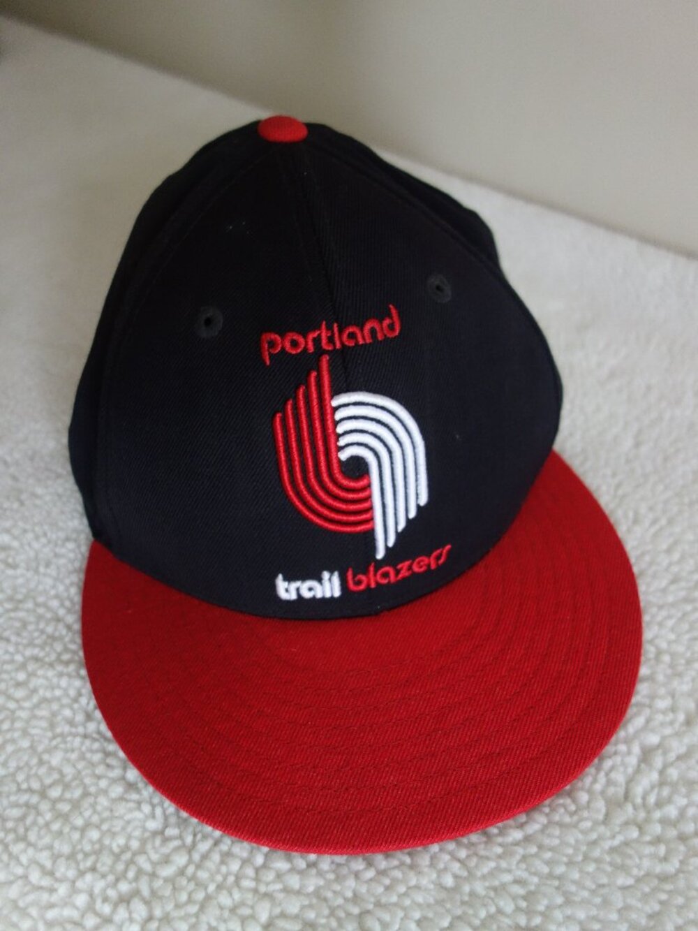 MITCHELL & NESS Hardwood Classics Portland Trailblazers Fitted Cap 7-5/8
